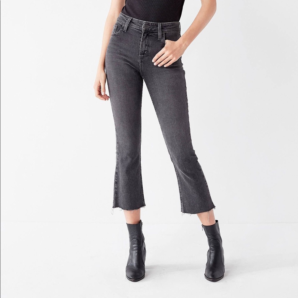 BDG High-Rise Cropped Kick Flare Jean